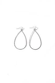 Silver Teardrop Earring