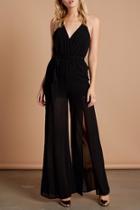  It's Slit Jumpsuit