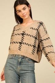 Knit Check Sweater