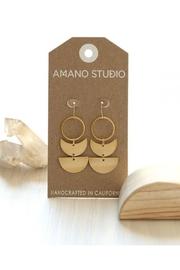  Lunar Geometric Earrings