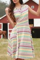  Kaleidoscope Wrap Dress