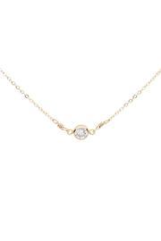  Bezel Link Necklace