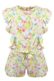  Floral Watercolor Romper