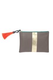 Truffle/gold Small-leather Pouch
