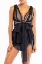  Tulle Mesh Top