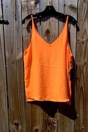  Orange V-neck Camisole