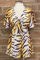  Tiger Print Romper
