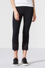  Eyelet Ponte Pant