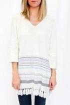  Laura Fringe Sweater