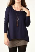  Double Layered Tunic Top