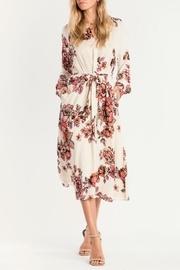 Floral Escape Shirt Dress