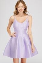  Lilac Flare Dress