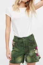  Embroidered Scout Short