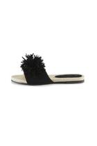  Black Tassle Sandal