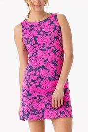 French Petal Print Dress