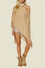  Cashmere Fringe Ruana