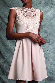 Champagne Lace Dress