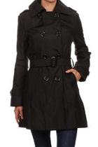  Fitted Trench Coat