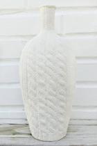  White Sweater Vase