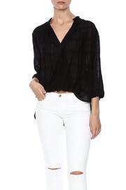 Black Linen Top
