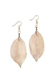  Filigree Leaf Earring