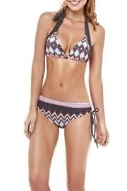  Ethnic Print Bikini Bottom
