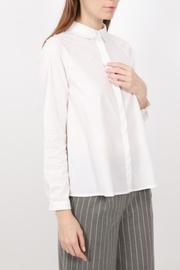  White Poplin Blouse