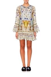  Frill Hem Dress