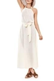  Beige Sleeveless Cover Up