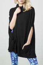  Rib Knit Cape