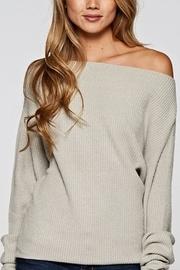  Waffle Slouchy Sweater