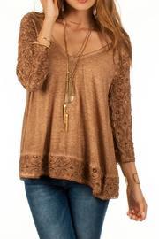  Boho Lace Top