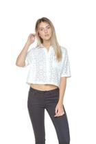  Eyelet Button Up