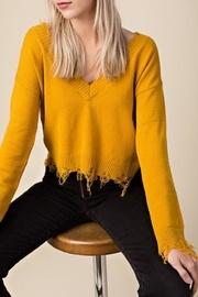  Distressed College Sweater