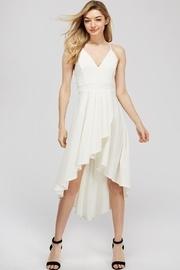 Hi-lo White Dress