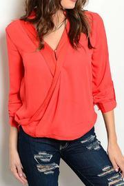  Draped Surplus Top