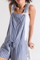  Pin Stripe Short-overalls