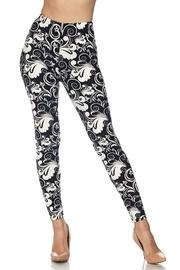 Damask Floral Legging
