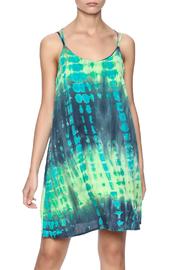  Green Tie Dye Dress
