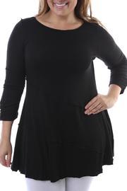  Plus-size Merrow-stitch Tunic