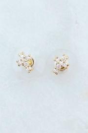  Crystal Cross Studs