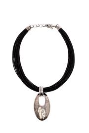 Leather Necklace With Pendant