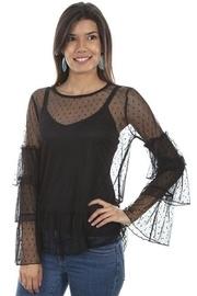  Swiss-dot Two-piece Top