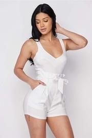  White Paperbag Romper