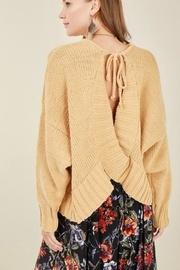  Open-back Mango Sweater