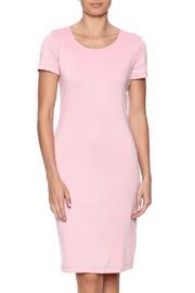 Pink Solid Dress