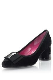  Quilted Velvet Pump