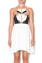 Cage Back Sequin Dress