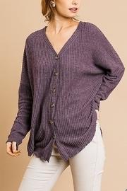  Long Sleeve Fleece Cardigan