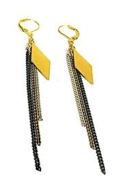 Diamond Chain Earrings
